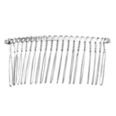 Fém fátyolfésű - SILVER